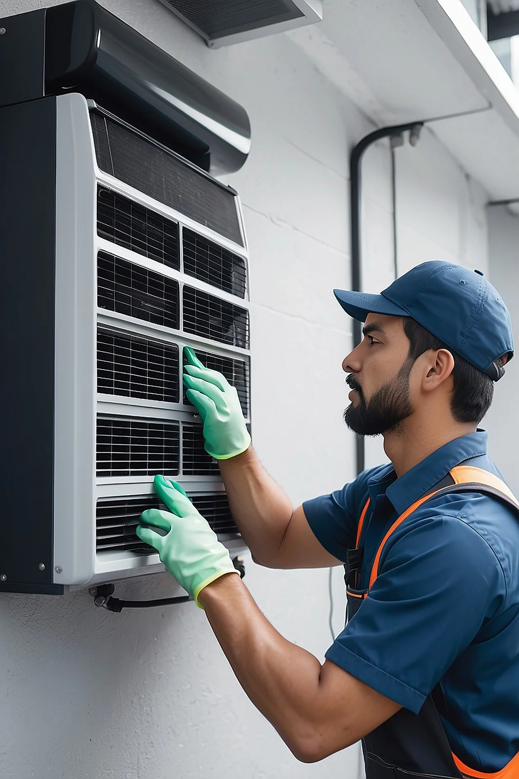 HVAC service technician